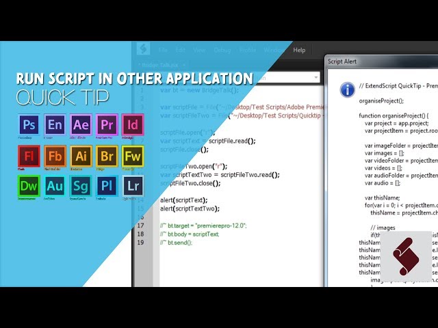 ExtendScript QuickTip - Run Script in Other Application