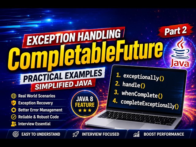 Java 8 CompletableFuture Exception Handling | handle() with NPException ArithmeticException