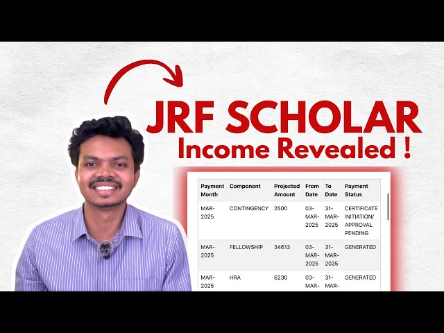 UGC NET-JRF amount REVEALED ! How much I get as a PhD scholar?  Goldy, NET-JRF