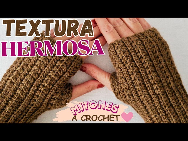 One-Piece Knitted Mittens | Easy Tutorial for Beginners