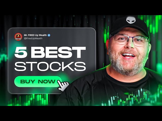 5 BEST Stocks to BUY Now (I'M BUYING)