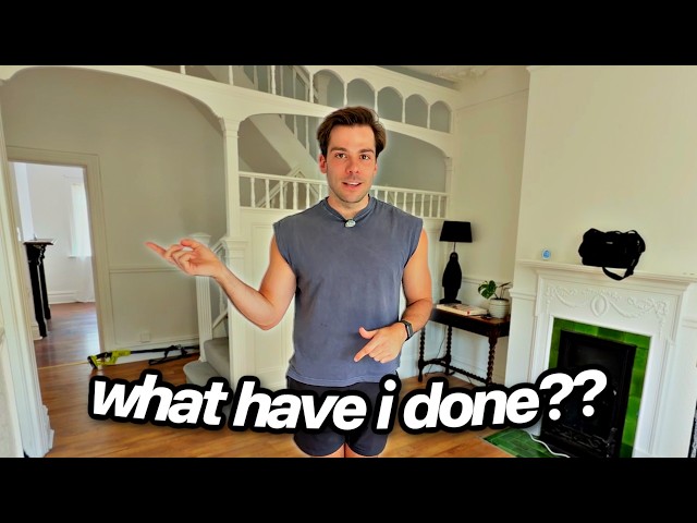 I Bought a 100-Year-Old House Alone… What Have I Done?! 🏡 FULL HOUSE TOUR