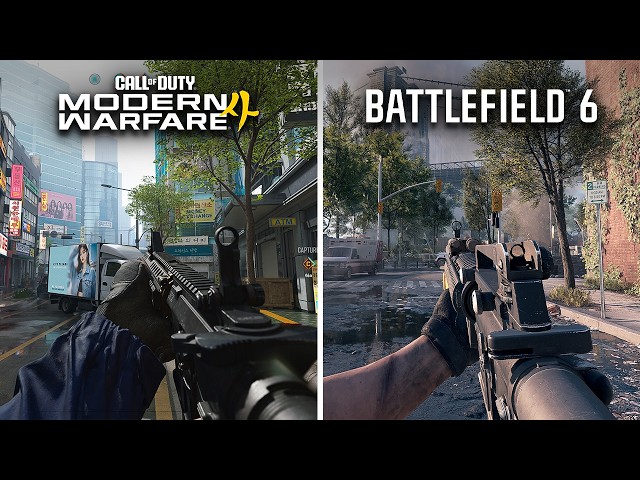 Modern Warfare 4 Beta vs Battlefield 6 - Details Comparison