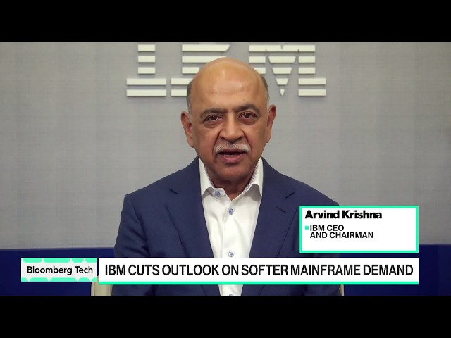 IBM Cuts Full-Year Sales Outlook as Mainframe Demand Drops