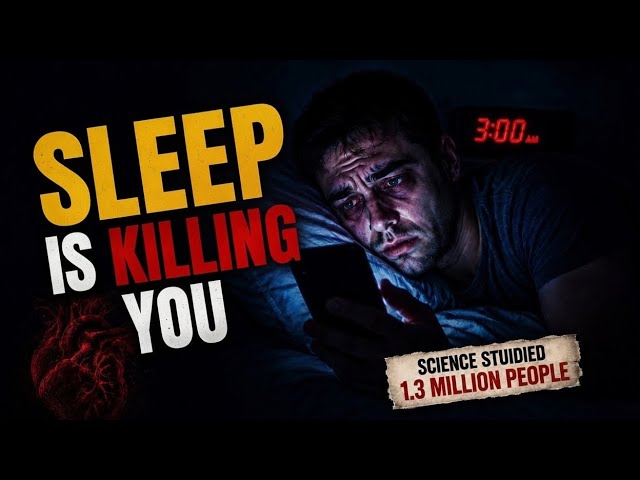 Sleep Is Slowly Killing You )Science Explained from 1.3M )