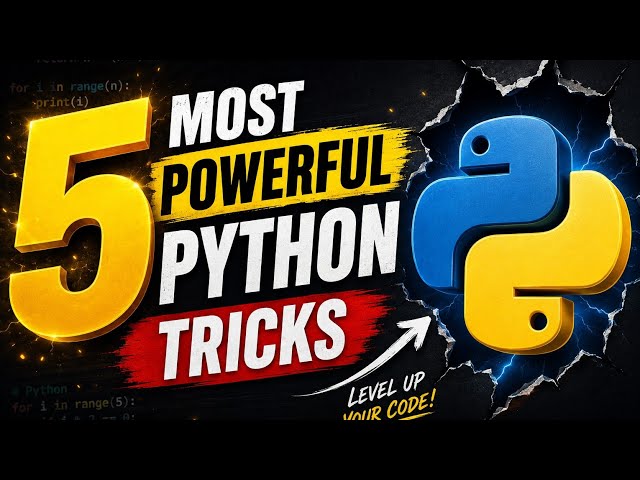 Powerful Python Tricks You Must Learn in 2026 | python tricks | Python programming #viral