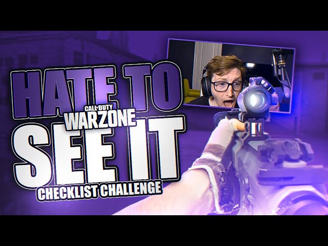 THIS IS BETTER THAN THE GRAU?! | CHECKLIST CHALLENGE STORAGE TOWN