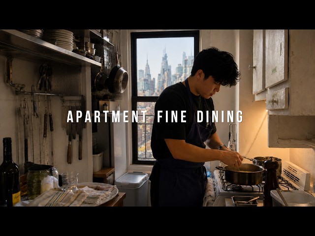 I Turned My Apartment Into a Fine Dining Restaurant
