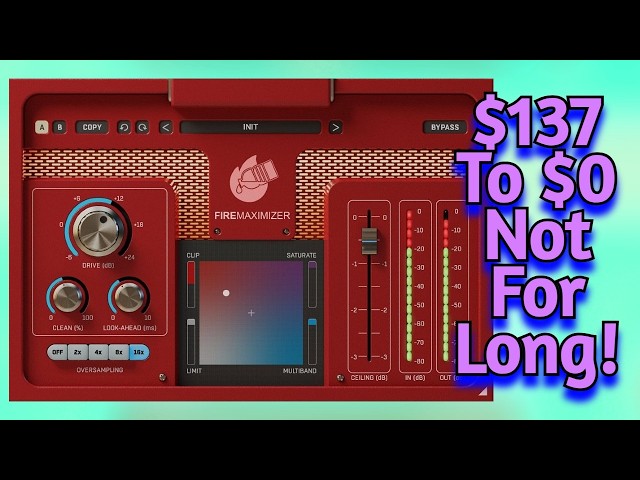 This Powerful $137 Plugin Is FREE Right Now… But Not for Long! - FireMaximizer By United Plugins