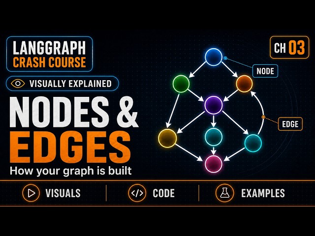 LangGraph Nodes, Edges, Command & Send Explained (Chapter 3)
