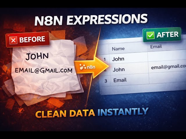 n8n Expressions Tutorial Transform Messy Data Automatically