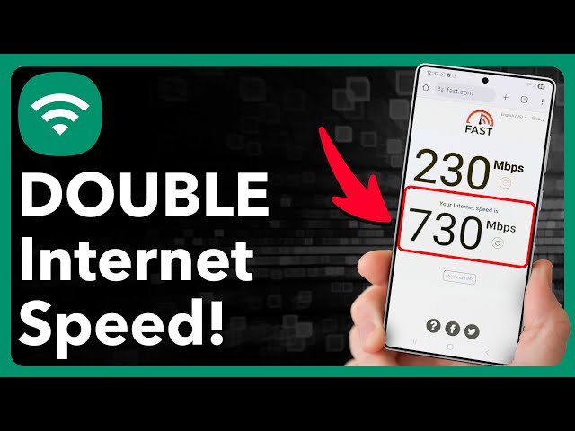DOUBLE Your Internet Speed On Android Phone - Turn This On