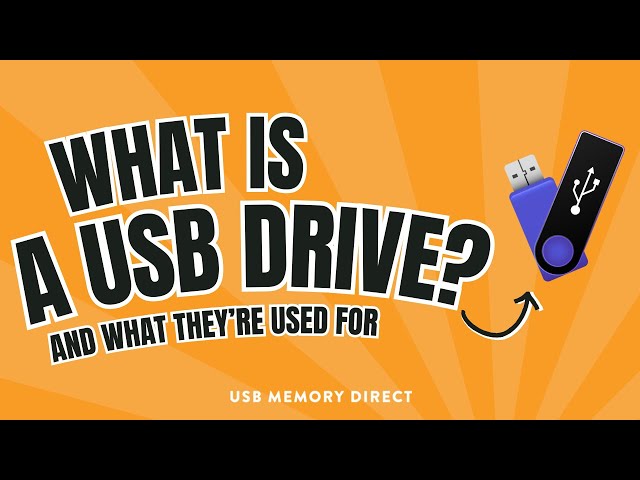 What is a USB Flash Drive?