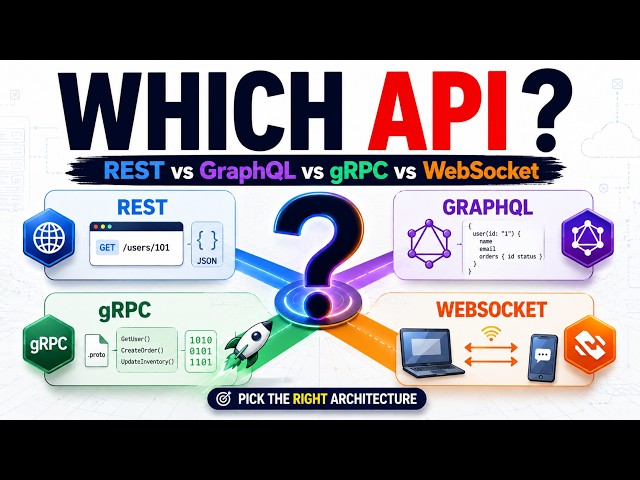 Why REST is No Longer Enough: Choosing Your API Style | REST, GraphQL, gRPC & WebSockets