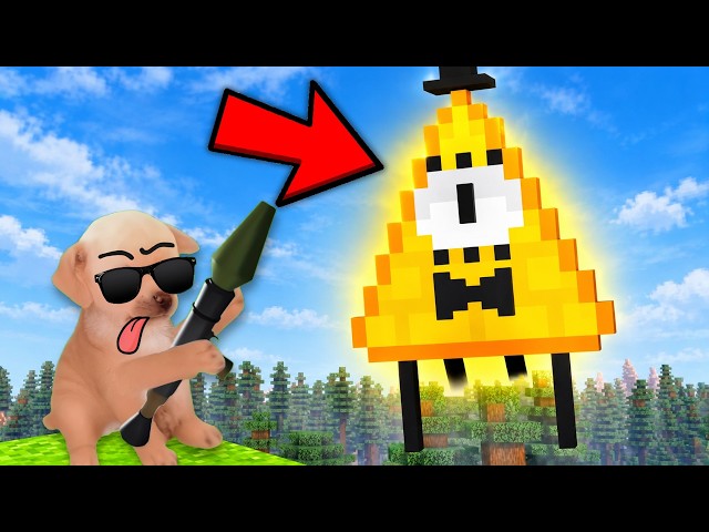 I SURVIVED in the GRAVITY FALLS WORLD but WITH WEAPONS in MINECRAFT