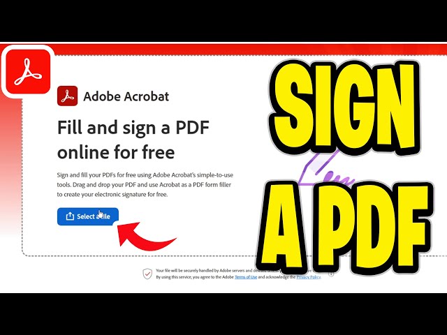 How To Electronically Sign A PDF