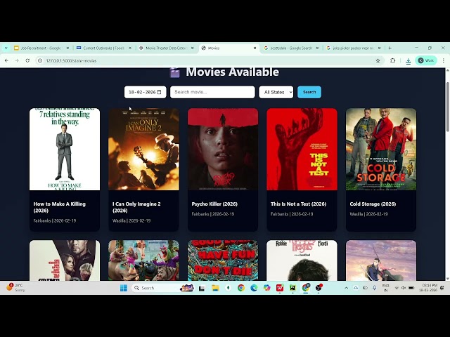 Web scraping Python|Movie data|Fandango data|Selenium web scraping project