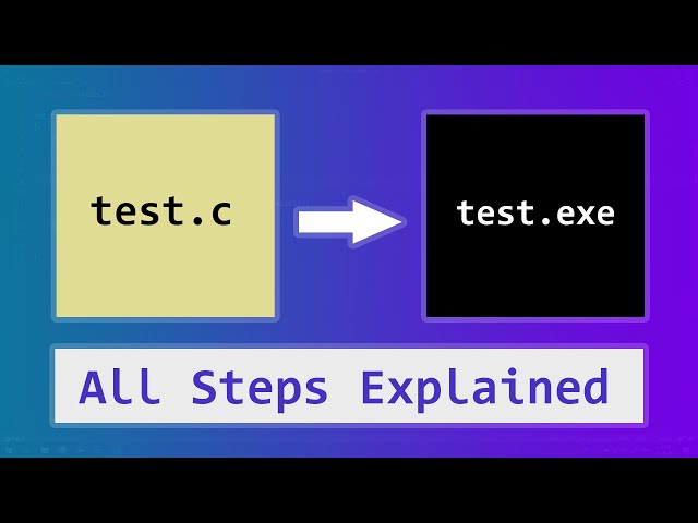 C Language Source Code to Exe | Build Process | Compilation, PreProcessor ( Theory )