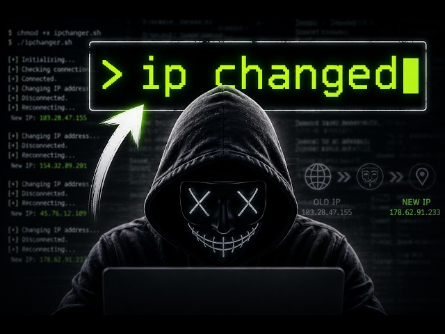 🚨 Auto Change Your IP Every 3 Seconds | Kali Linux