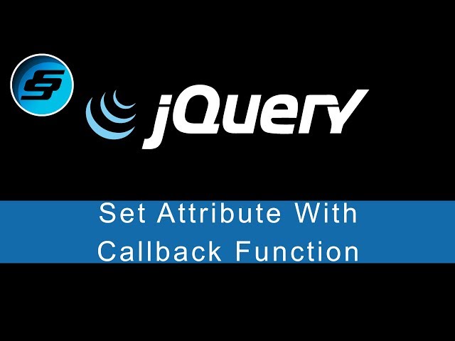 Set Attribute With Callback Function - jQuery Ultimate Programming Bible