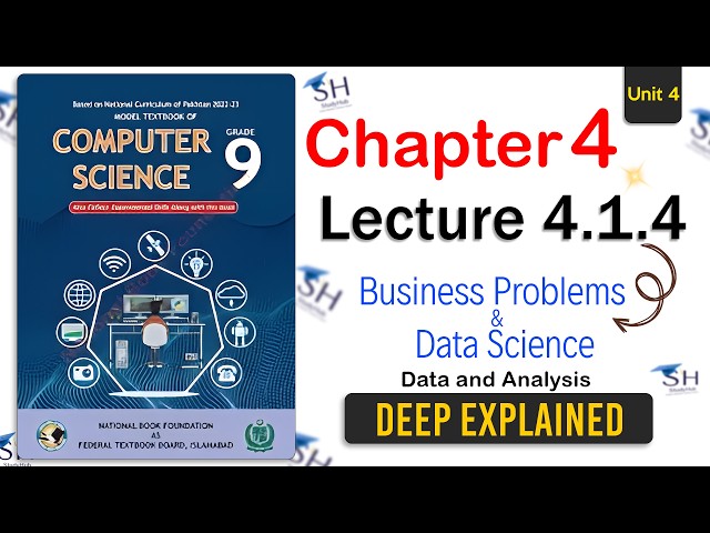 Computer Science Class 9 | Unit 4 | Lecture 4.1.4 | NBF | Business Problems and Data Science
