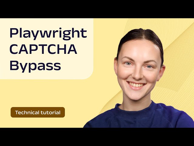 How to Bypass CAPTCHA With Playwright