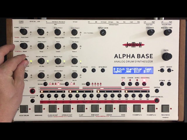 Jomox Alpha Base Demo [No Talking]