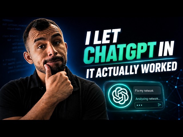 Can ChatGPT Replace Network Engineers? I tested It