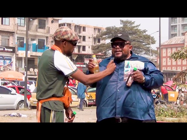 CAMPAGNE 24 COMMUNES AVEC VIN NKOLO MBOKA - ROND POINT HUILERIE HUILERIE