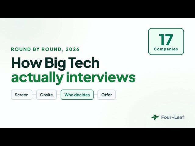 How 17 top tech companies actually interview engineers in 2026 (round by round)