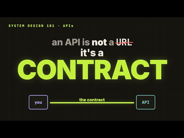 What Is an API? It's a Contract, Not a URL