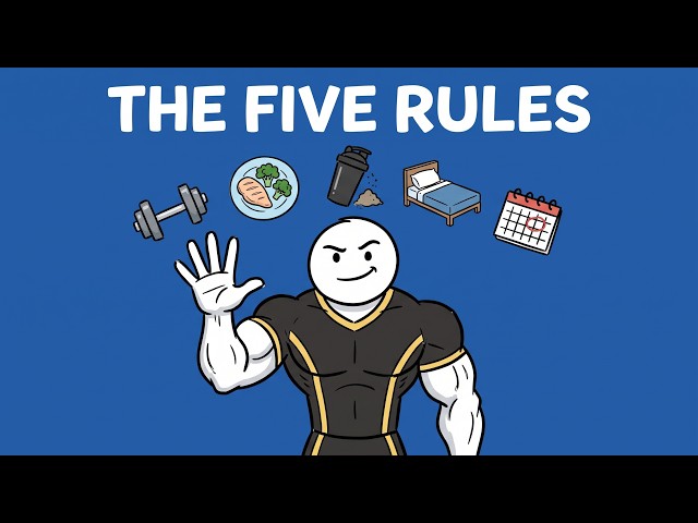 The 5 Rules For Muscle Growth in 6 min (Science-Based)