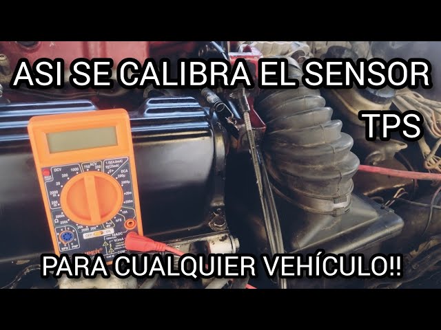 HOW to calibrate "TPS" SENSOR / any VEHICLE!!