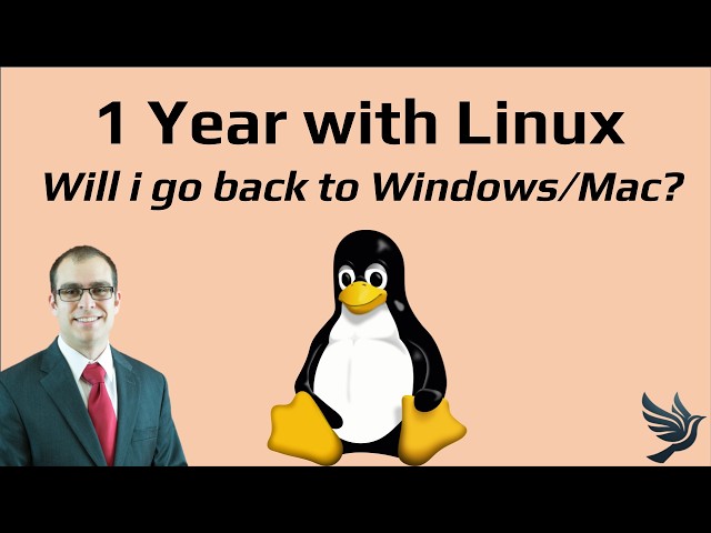 My first year with Linux.