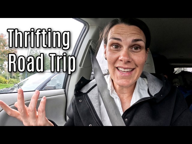 Thrifting & Flying to Our Alaska Off-Grid Cabin