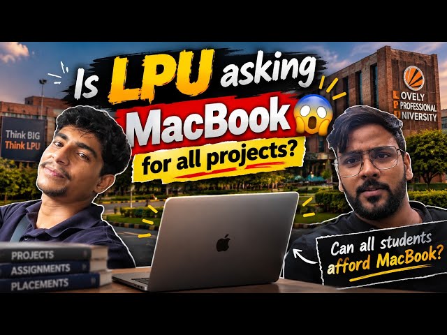 LPU asking students to get Macbook?😱How can everyone afford😭#lpu#vlog#vlogs#youtube#placement#viral