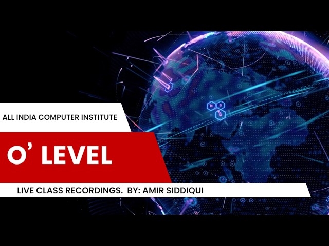 O Level, Date: 22/7/2026