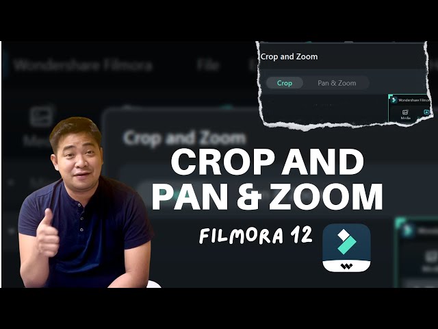 Crop and Pan & Zoom with Filmora 12