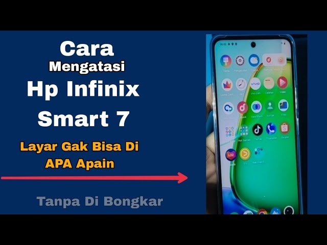 HOW TO FIX AN INFINIX SMART 7 WITH AN UNRESPONSIVE SCREEN WITHOUT DISASSEMBLING IT
