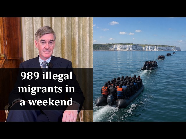 989 illegal migrants in a weekend