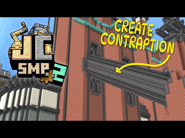 Building With Create Contraptions | Just Create SMP S2 EP32