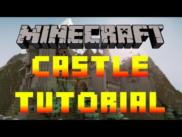 Minecraft Castle Tutorial (How to Build)