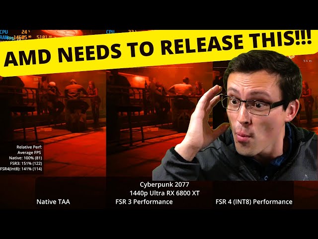 FSR4  Mod on RDNA 2 Tested (RX 6800 XT)
