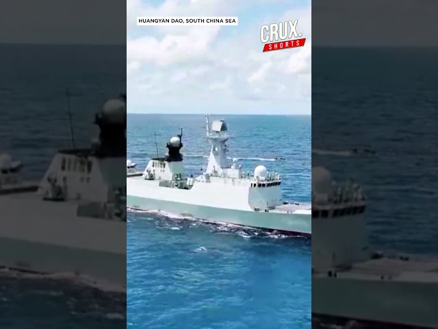 China's PLA patrols airspace, waters around Huangyan Dao in South China Sea