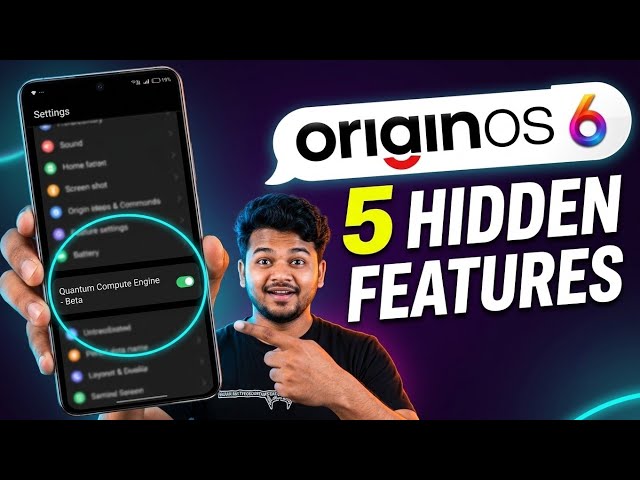 OriginOS 6 New Update – 5 Hidden Features You Must Try! 🔥