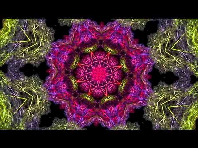 Deep, Dub Reggae Mix with kaleidoscope visual