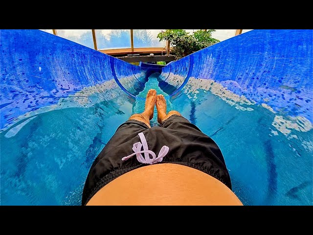 Classic Pool Slide Ride 💦 | Atlantis Dorsten 🇩🇪