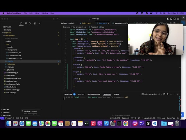Build a Real-Time Chat App with React & Tailwind CSS! 💬🔥