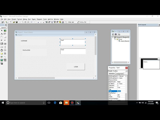VISUAL BASIC LESSON 1