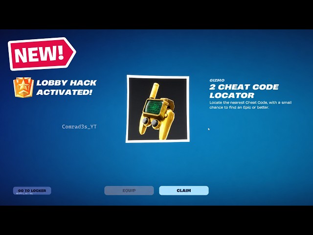 Fortnite 3 NEW Lobby Hack Codes - How to get Geno Skin Style, Sprite Dust and more